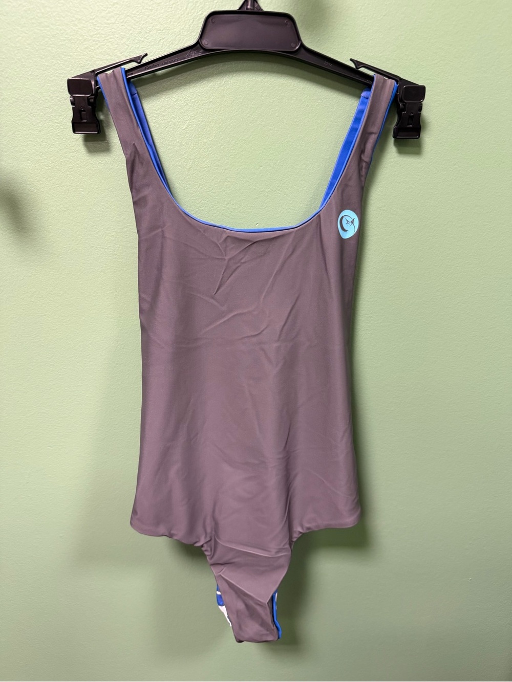 Blue Marlin Graphic Reversible One-Piece Swimsuit NWT - Picture 5 of 8